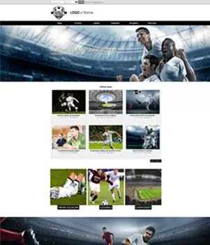 creare sito web per squadra di calcio